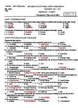 Đề thi kiểm tra chất lượng giữa học kỳ I môn Tiếng Anh Lớp 10 - Mã đề 111 - Năm học 2015-2016 - Trường THPT Đống Đa